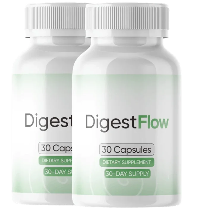 DigestFlow digestive wellness capsules